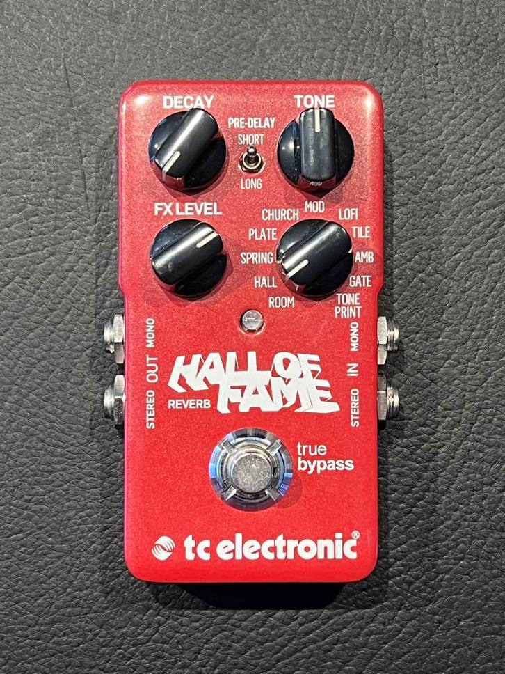 TC Electronic Hall of Fame (v1) Reverb - Topstaat, Musique & Instruments, Effets, Utilisé, Reverb, Enlèvement ou Envoi