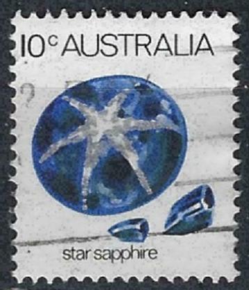 Australie 1974 - Yvert 546 - Courante reeks mineralen (ST)