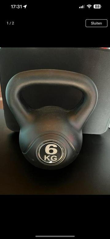 6kg kettlebell beschikbaar voor biedingen