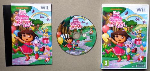 Dora's Grote Verjaardag Avontuur voor de Nintendo Wii, Games en Spelcomputers, Games | Nintendo Wii, Zo goed als nieuw, Ophalen of Verzenden