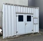 Geïsoleerde zeecontainer met airco, Ophalen