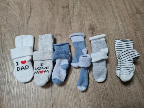 8 paar Sokken (0-3 maanden), Kinderen en Baby's, Kinderkleding | Schoenen en Sokken, Zo goed als nieuw, Sokken, Jongen of Meisje