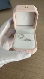Diamanten oorbellen 925 zilver, Ophalen, Nieuw, Zilver, Zilver