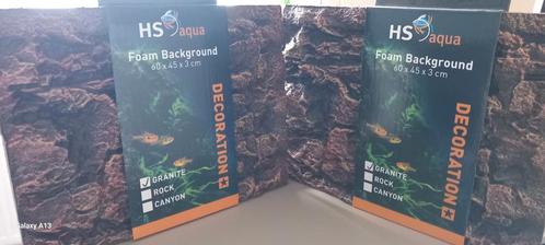 Hs Aqua granite achterwand, Dieren en Toebehoren, Vissen | Aquaria en Toebehoren, Nieuw, Sierelement, Ophalen of Verzenden