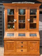 Teak Buffetkast Vitrinekast apothekerskast., Nieuw, 150 tot 200 cm, 25 tot 50 cm, 150 tot 200 cm