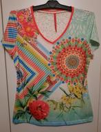 Tshirt met witte kanten rug (nieuw), maat 40-42, Ophalen of Verzenden, Nieuw, Maat 38/40 (M), Korte mouw