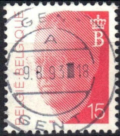 Belgie 1992 - Yvert 2448 /OBP 2450 - Boudewijn (ST), Postzegels en Munten, Postzegels | Europa | België, Gestempeld, Koninklijk huis