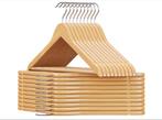 Set van 15 houten hangers, Huis en Inrichting, Woonaccessoires | Kapstokken, Minder dan 100 cm, Overige typen, Ophalen of Verzenden