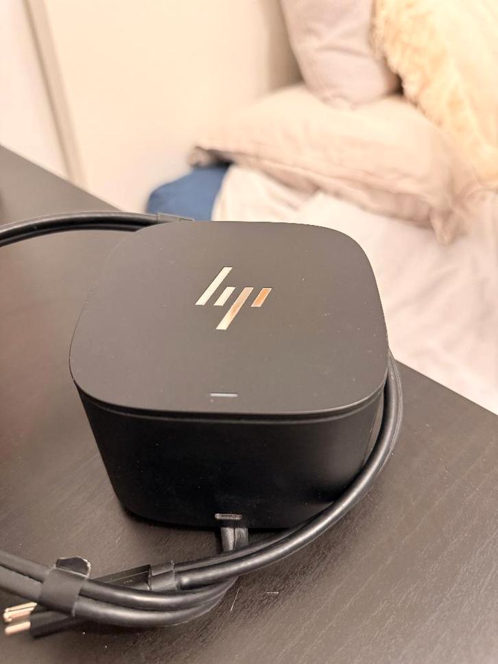HP USB-C-dockingstation/HP USB-C-dockingstation, Computers en Software, Dockingstations, Zo goed als nieuw, Docking station, Laptop