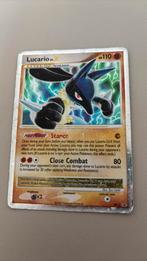 Pokemon kaart Lucario, Ophalen of Verzenden, Zo goed als nieuw