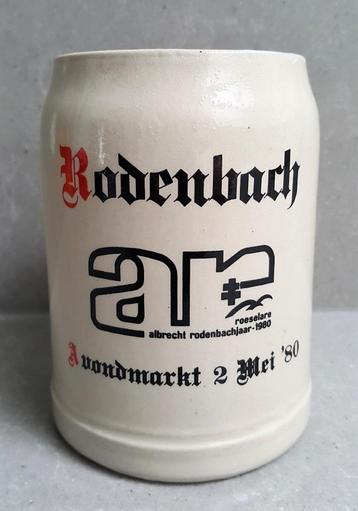 Stenen bierpot: Rodenbach Avondmarkt 2 Mei 1980