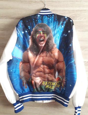 WWF Ultimate Warrior / Veste de Catch des années '80 (RARE) beschikbaar voor biedingen