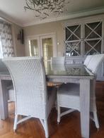 Eettafel met 6 stoelen, Huis en Inrichting, Tafels | Eettafels, Ophalen, Gebruikt