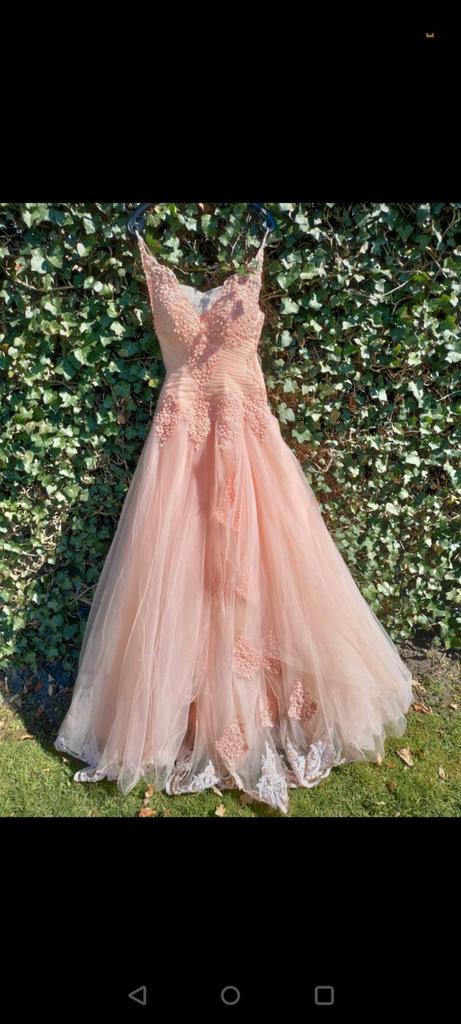 Prachtige baljurk met veel details, Kleding | Dames, Gelegenheidskleding, Zo goed als nieuw, Ophalen of Verzenden