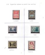 vignetten "voor de verminkten" 1918  MNG X, Verzenden