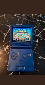 Gameboy Advance SP Pokémon-editie + IPS-scherm + 1.000 games, Verzenden, Zo goed als nieuw, Game Boy Advance SP, Met games