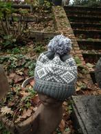 Grijs-witte hoed voor dames, Kleding | Dames, Sans marque, Verzenden, Zo goed als nieuw, Muts