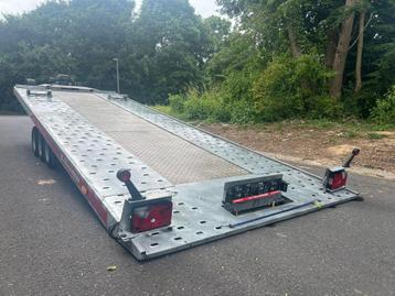 Autotransporter Elektrische kantelbaar met Elektrische Winch beschikbaar voor biedingen
