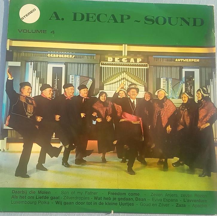 Orgel - A.Decap-Sound - Volume 4   - LP -, CD & DVD, Vinyles | Autres Vinyles, Enlèvement ou Envoi