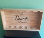 Porte bouteilles d'huile en bois,fait avec des caisses à vin, Ophalen, Zo goed als nieuw, Hout, 5 tot 15 flessen