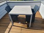 Terras tafel, Tuin en Terras, Tuinsets en Loungesets, Zo goed als nieuw, Ophalen, Aluminium