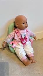 Pop met fietsstoeltje, Kinderen en Baby's, Ophalen, Zo goed als nieuw