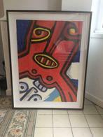 Bengt Lindstrom “fictieve figuur” 84/90 aquagravure, Antiek en Kunst, Kunst | Litho's en Zeefdrukken, Ophalen