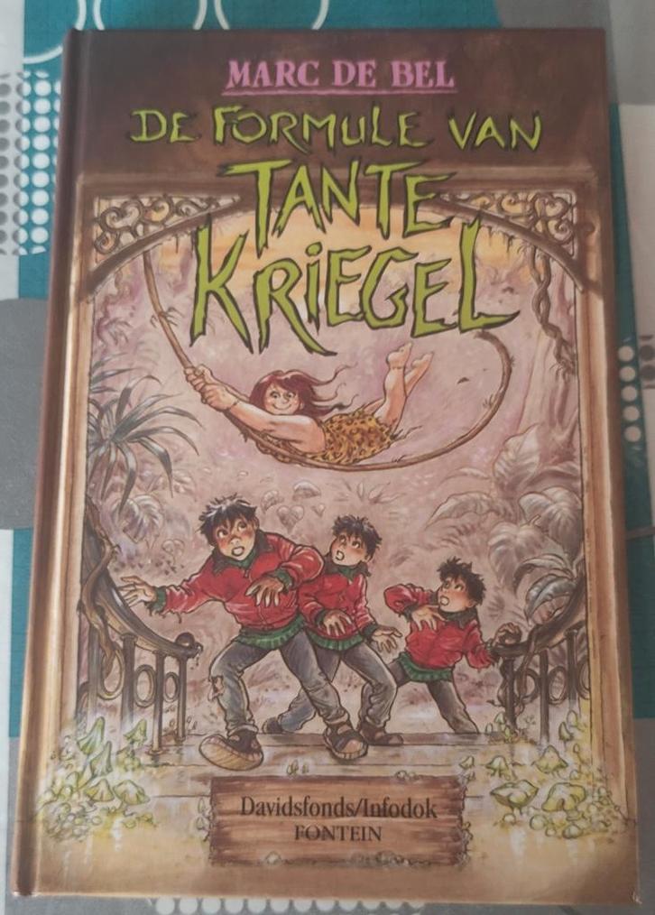 Marc De Bel De formule van tante Kriegel hardcover, Boeken, Kinderboeken | Jeugd | 10 tot 12 jaar, Gelezen, Ophalen of Verzenden