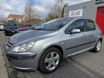 Peugeot 307 2.0 benzine bj 2002 123000 km automaat, Auto's, Stof, Zwart, 4 cilinders, Airconditioning
