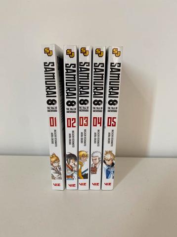 Samurai 8 manga (vol. 1-5) – Complete set beschikbaar voor biedingen