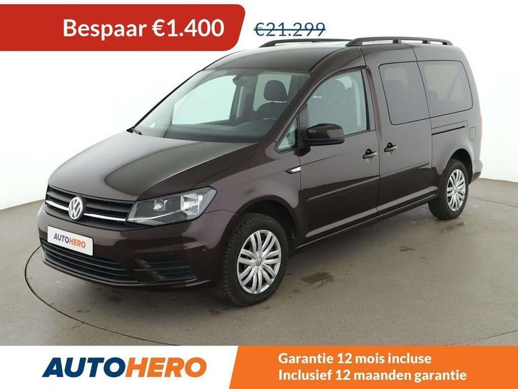 Volkswagen Caddy 1.4 TSI Maxi Trendline BlueMotion, Auto's, Volkswagen, Te koop, Caddy Maxi, ABS, Adaptive Cruise Control, Airbags