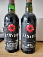 2 Flessen Banyuls l'Etoile Grand Cru 1977, Verzamelen, Wijnen, Ophalen of Verzenden, Zo goed als nieuw