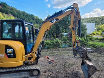 A vendre mini pelle caterpillar 303.5, Enlèvement