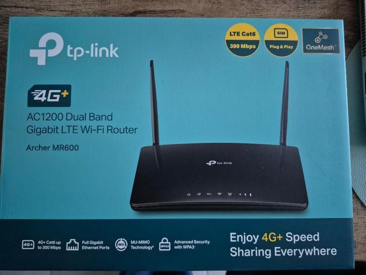 TP LINK ARCHER MR600 - Routeur 4G, Computers en Software, Routers en Modems, Nieuw, Router, Verzenden