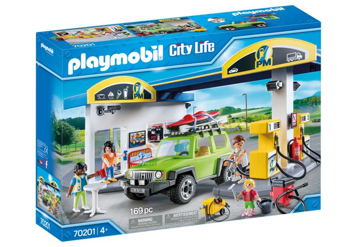 Playmobil - City Life - 70201 - Tankstation, Enfants & Bébés, Jouets | Playmobil, Neuf, Ensemble complet, Enlèvement