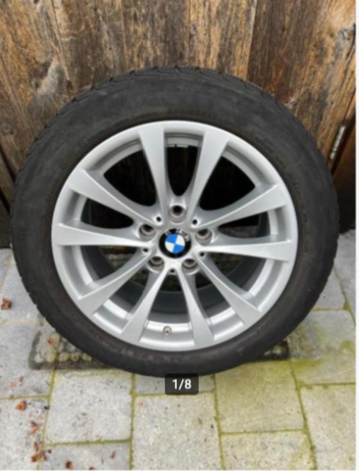 originele BMW wielen 17 inch, Auto-onderdelen, Banden en Velgen, Velg(en), Winterbanden, 17 inch, 225 mm, Personenwagen, Gebruikt