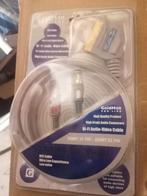 Câble Audio-Vidéo Haute Qualité - Péritel (SCART) vers RCA, Enlèvement, Neuf, Moins de 2 mètres, Câble péritel