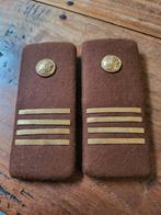 Epauletten Belgisch Congo, Ophalen of Verzenden, Landmacht, Embleem of Badge