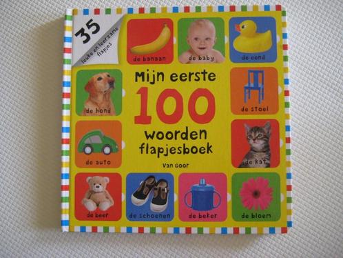 Boek "Mijn eerste 100 woorden" (Educatief), Boeken, Kinderboeken | Kleuters, Zo goed als nieuw, Jongen of Meisje, Ophalen