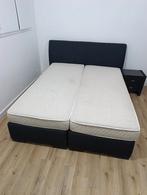 Boxspring 160x200 €200 Levering Gratis 0488790706, Enlèvement, Utilisé, Deux personnes