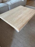 Salontafel Travertin natuursteen, Huis en Inrichting, Ophalen, Zo goed als nieuw