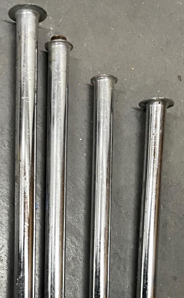 tube chromé diamètre 10 mm, raccord WC, lavabo, Bricolage & Construction, Tuyaux & Évacuations, Neuf, Buse droite, Autres matériaux