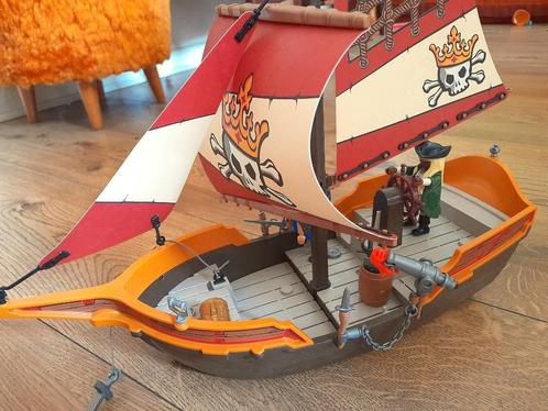 Playmobil Piratenschip, Kinderen en Baby's, Speelgoed | Playmobil, Zo goed als nieuw, Complete set, Ophalen