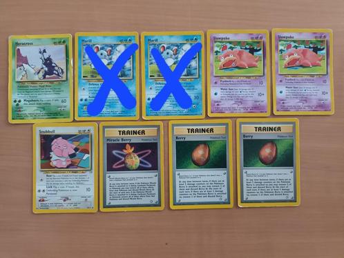 Pokémon Neo Genises set (december 2000), Hobby en Vrije tijd, Verzamelkaartspellen | Pokémon, Zo goed als nieuw, Meerdere kaarten