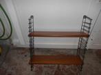 tomado wandrek  hout-teak 1960, Huis en Inrichting, Woonaccessoires | Wandplanken en Boekenplanken, Ophalen of Verzenden