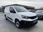 Peugeot Partner 1.6 BLUEHDI L2 BLUETOOTH PARKEERSENSOREN AIR, Auto's, Stof, Gebruikt, Wit, Bedrijf