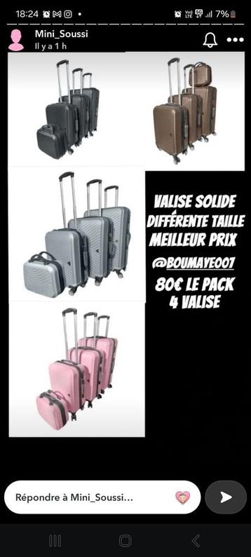 Valise  bagage de voyage, Enlèvement, Neuf