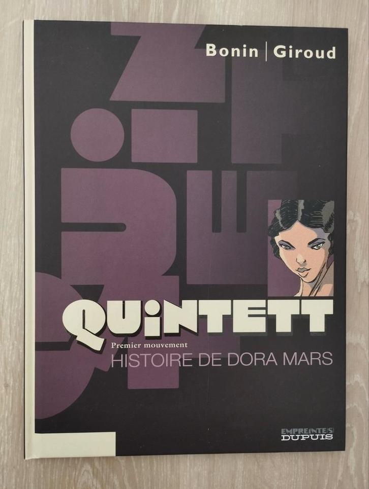 BD QUINTETT Tome 1 de Giroud, Boeken, Stripverhalen, Gelezen, Eén stripboek, Ophalen of Verzenden