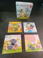 4 puzzels van Woezel en Pip, Kinderen en Baby's, Speelgoed | Kinderpuzzels, Ophalen