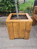 Plantenbak De Cube - stevig en natuurlijk - Op voorraad, Tuin en Terras, Bloembakken en Plantenbakken, Ophalen, Tuin, Minder dan 60 cm